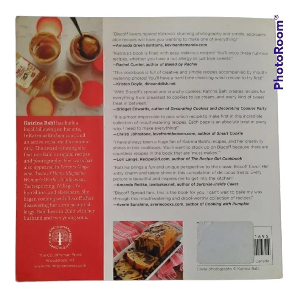Biscoff Cookie & Spread Cookbook - by Katrina Bahl (Paperback)